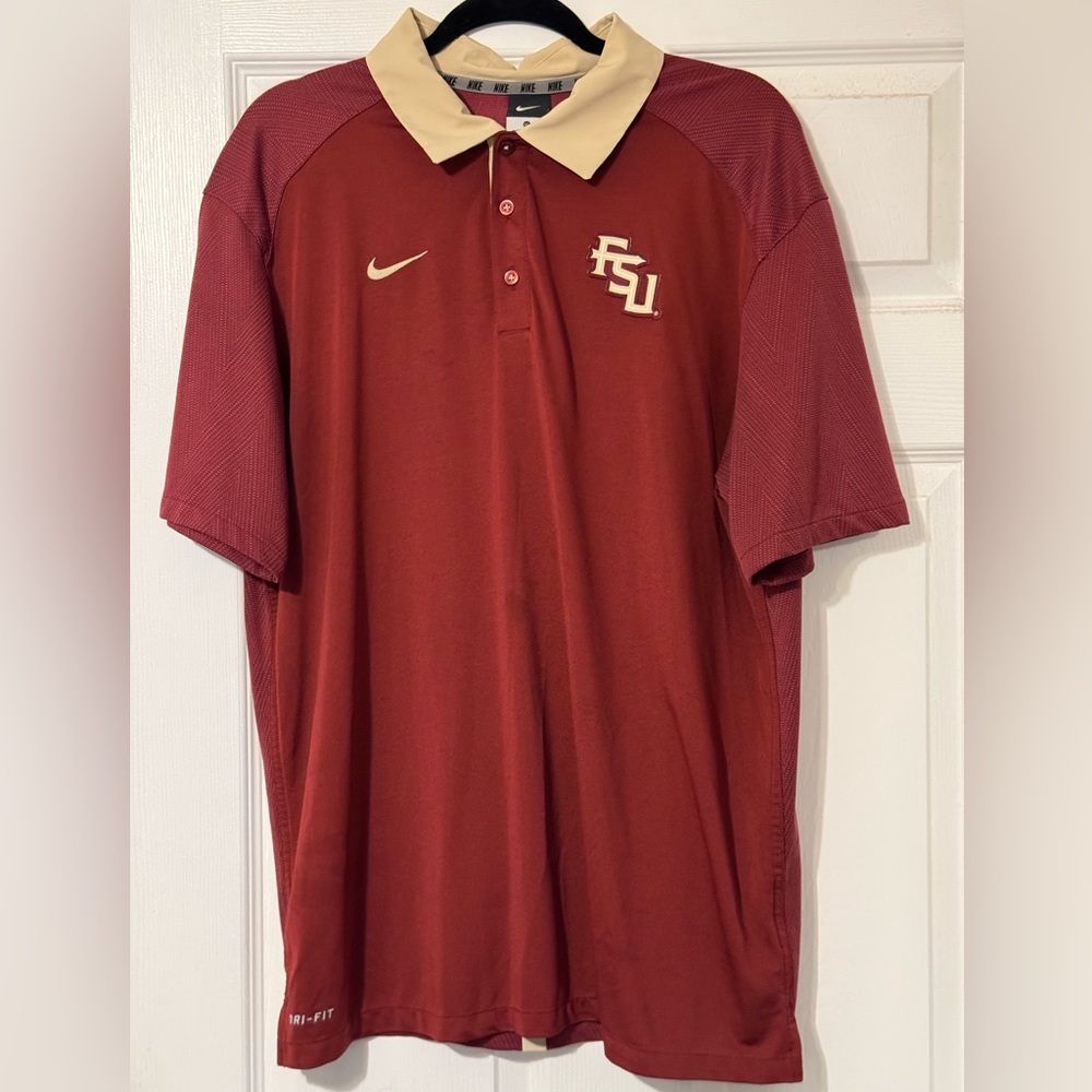 FSU NIKE DRI-FIT POLO